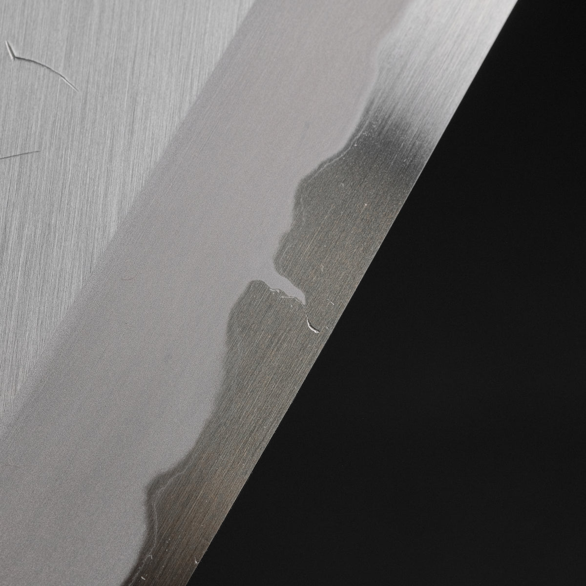 Hitohira Tanaka Kyuzo Blue Super Migaki Gyuto 240mm Ebony Handle