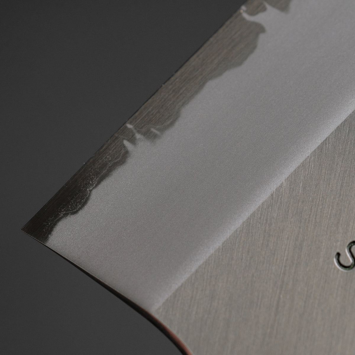 Hitohira Tanaka Kyuzo Blue Super Migaki Gyuto 240mm Ebony Handle