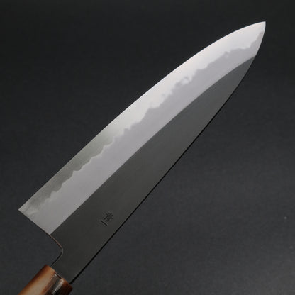 Hitohira Tanaka Kyuzo Blue #1 Kurouchi Gyuto 240mm Yakusugi Cedar Handle (Extra Height)
