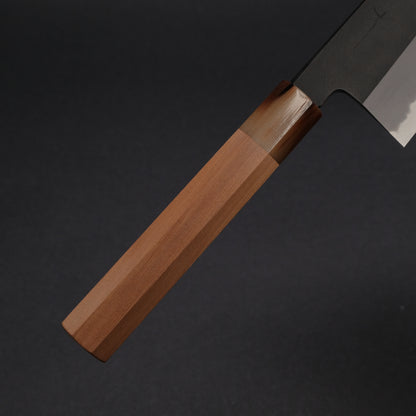 Hitohira Tanaka Kyuzo Blue #1 Kurouchi Gyuto 240mm Yakusugi Cedar Handle (Extra Height)
