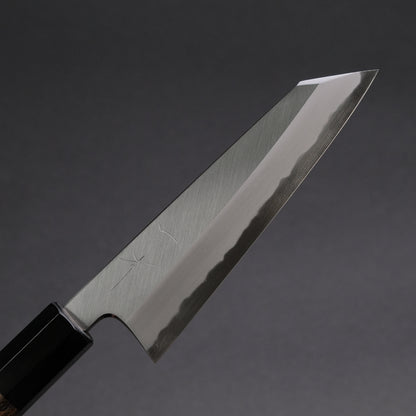 Hitohira Tanaka Kyuzo Blue #1 Migaki Bunka 145mm Taihei Ebony Handle
