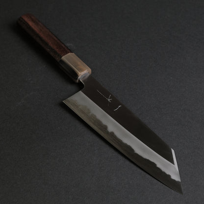 Hitohira Tanaka Kyuzo Blue #1 Migaki Bunka Taihei Makassar Ebony Handle