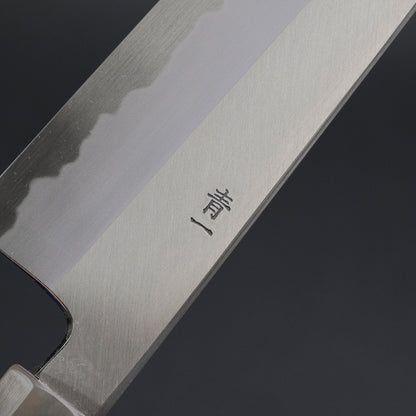 Hitohira Tanaka Kyuzo Blue #1 Migaki Gyuto 210mm Ziricote Handle