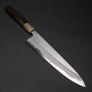 Hitohira Tanaka Kyuzo Blue #1 Migaki Gyuto 240mm Taihei Makassar Ebony Handle