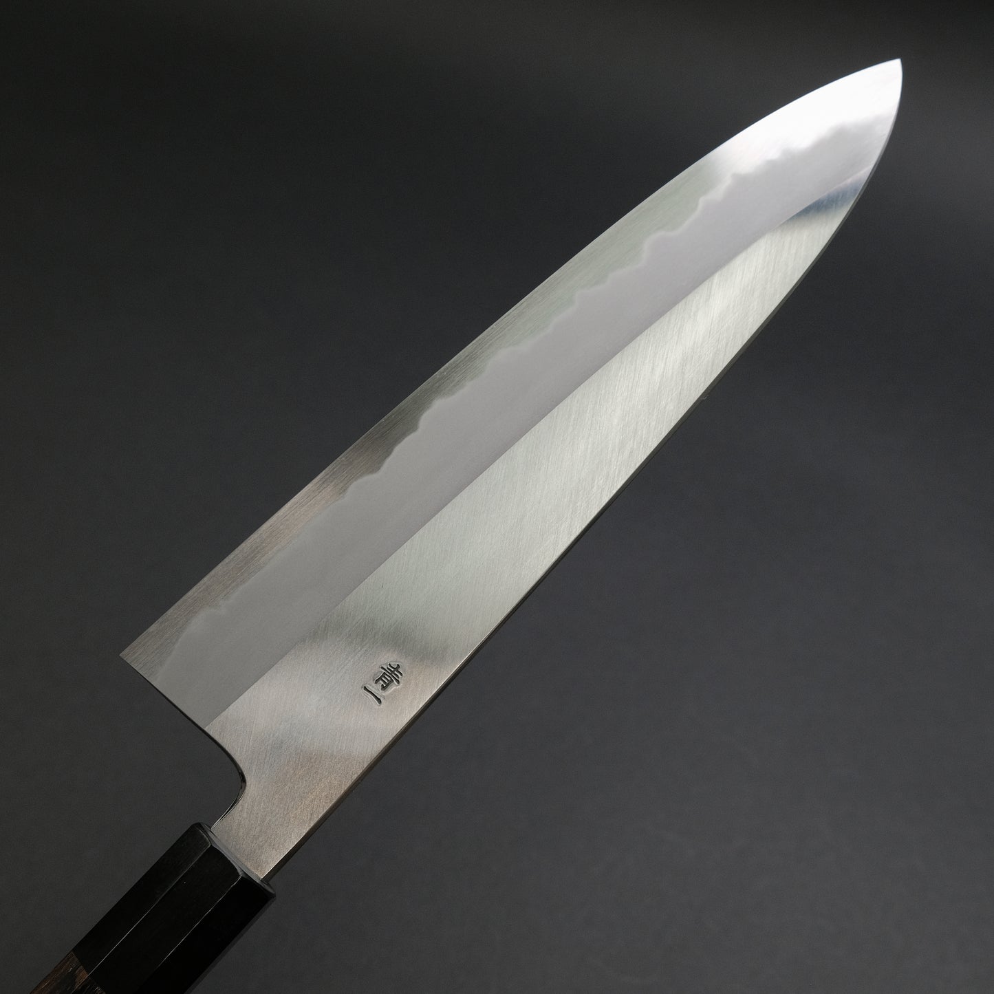 Hitohira Tanaka Kyuzo Blue #1 Migaki Gyuto 240mm Ziricote Handle (Extra Height)