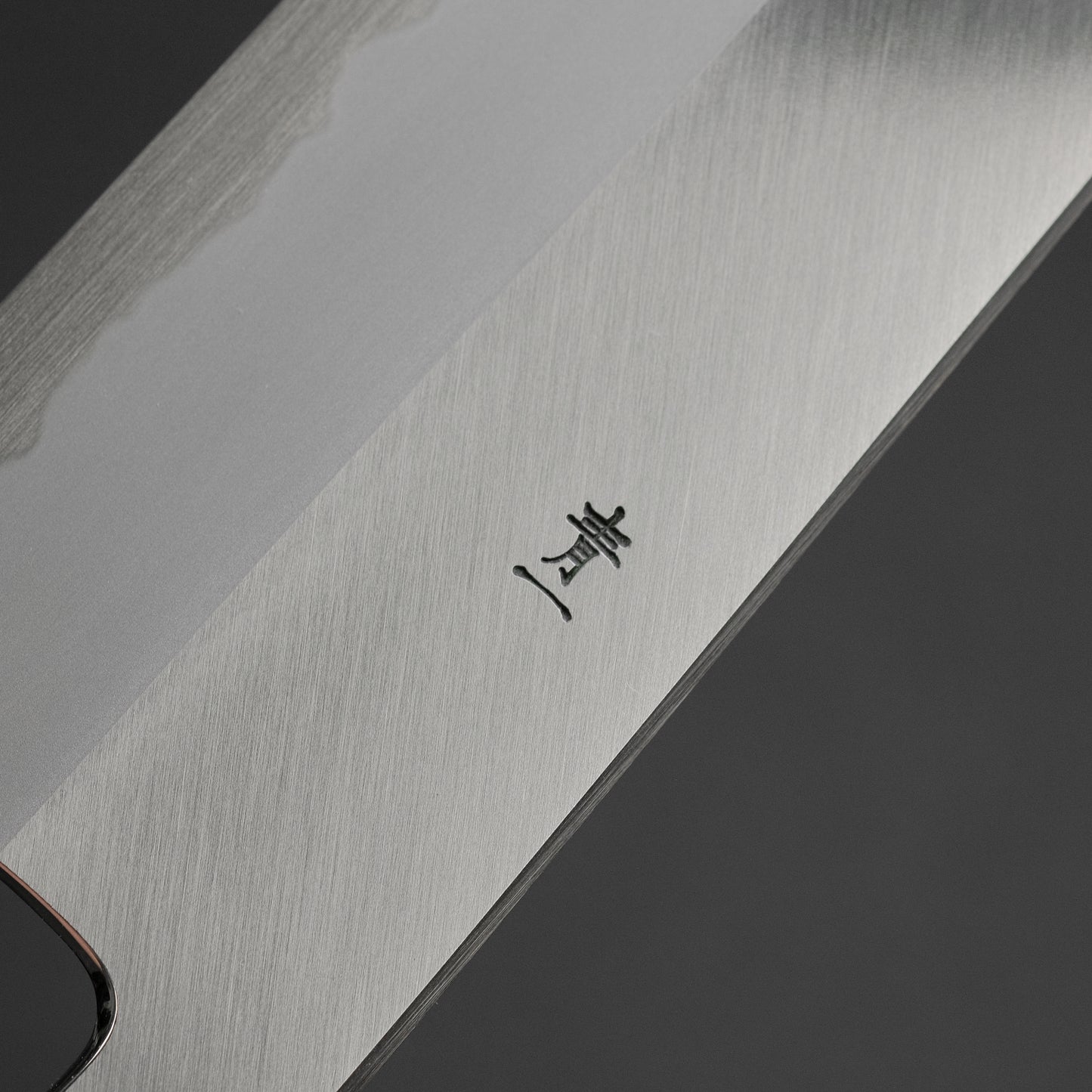 Hitohira Tanaka Kyuzo Blue #1 Migaki Kiritsuke Gyuto 240mm Ziricote Handle (Extra Height)