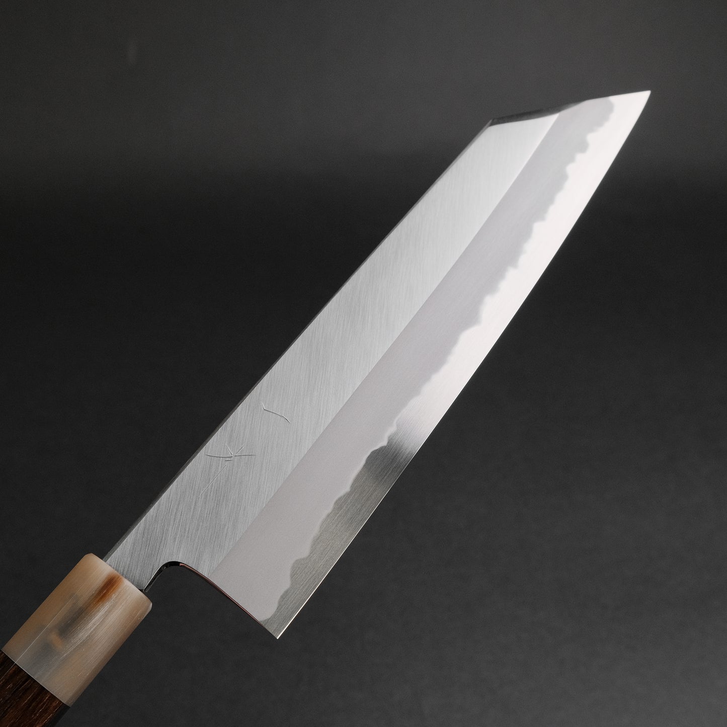 Hitohira Tanaka Kyuzo Blue #1 Migaki Kiritsuke Gyuto 240mm Ziricote Handle (Extra Height)