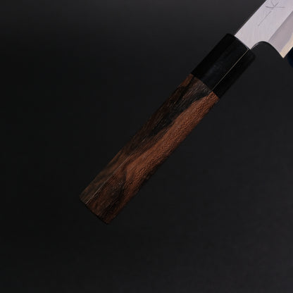 Hitohira Tanaka Kyuzo Blue #1 Migaki Petty 150mm Ziricote Handle