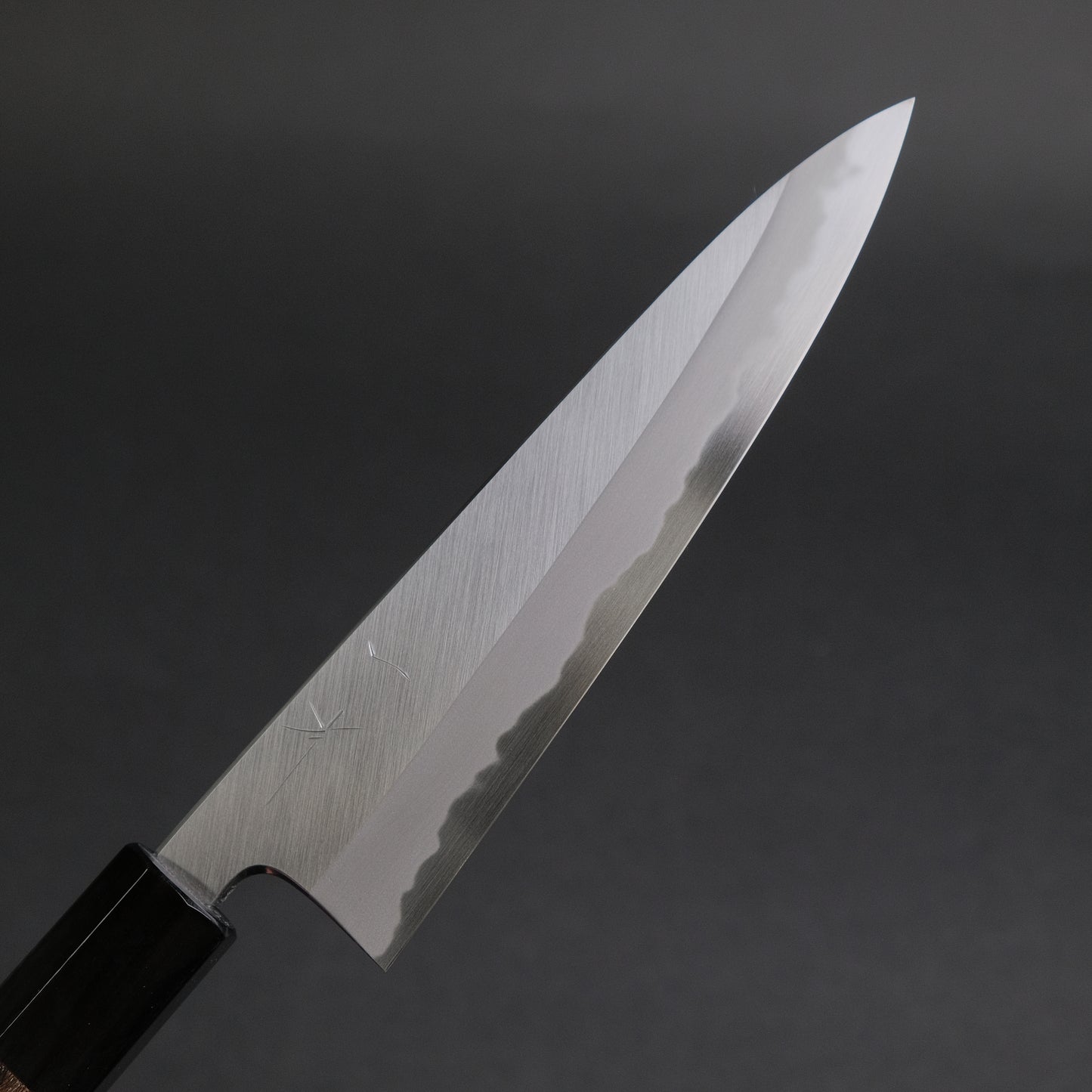 Hitohira Tanaka Kyuzo Blue #1 Migaki Petty 165mm Ziricote Handle