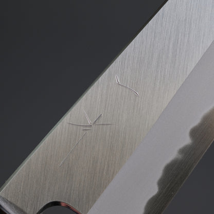 Hitohira Tanaka Kyuzo Blue #1 Migaki Petty 165mm Ziricote Handle