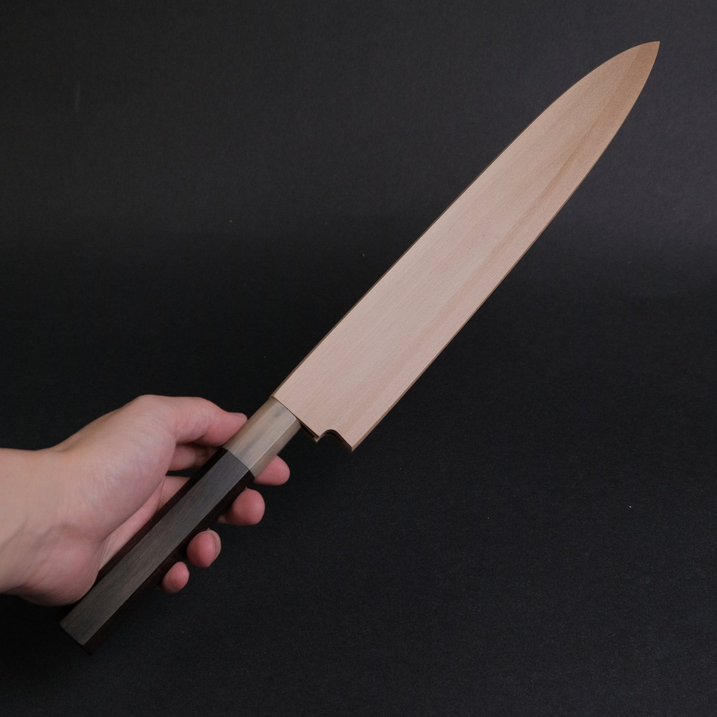 Hitohira Tanaka Manzo White #2 Yanagiba 270mm Ebony Handle (Saya)