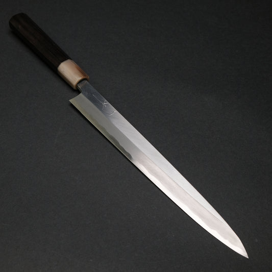 Hitohira Tanaka Mosuke Blue #1 Yanagiba 270mm Ebony Handle (Saya)