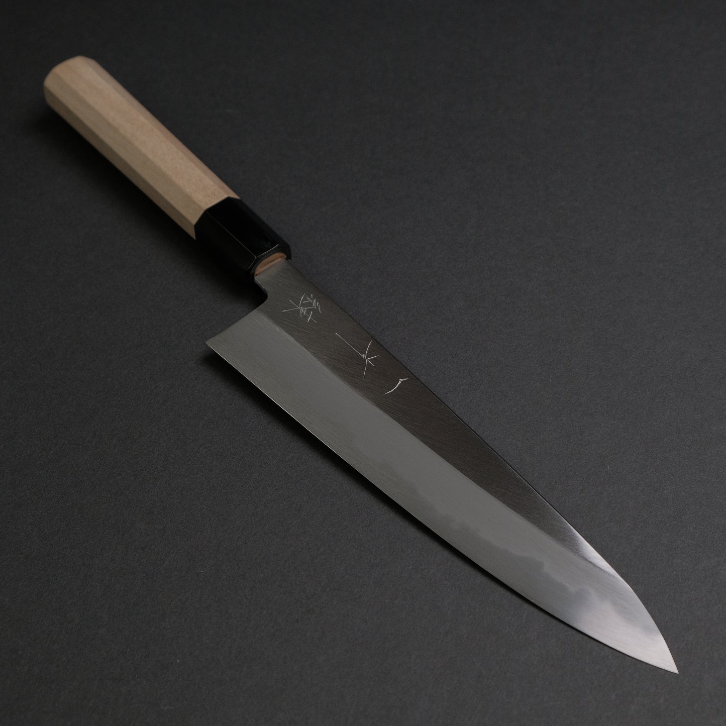 Hitohira Tanaka Ren White #2 Gyuto 210mm Ho Wood Handle