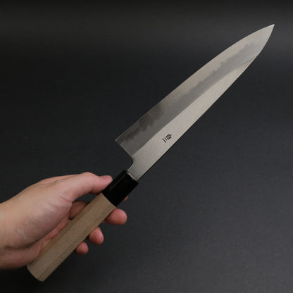 Hitohira Tanaka Ren White #2 Gyuto 210mm Ho Wood Handle