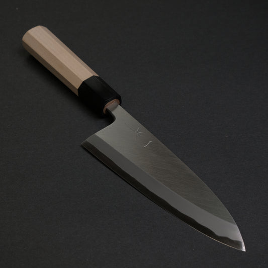 Hitohira Togashi Blue #2 Deba 165mm Ho Wood Handle (Saya)