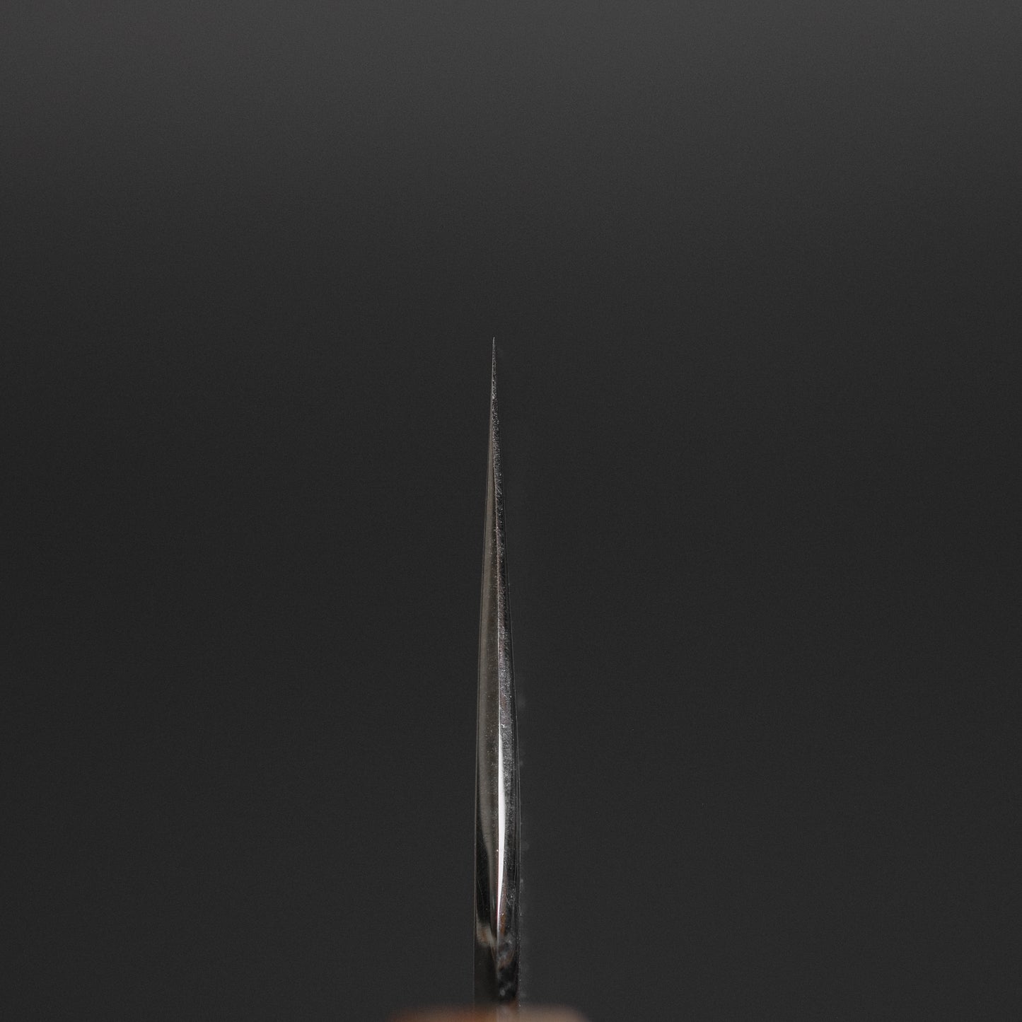 Hitohira Togashi Blue #2 Kurouchi Gyuto 210mm Ebony Handle