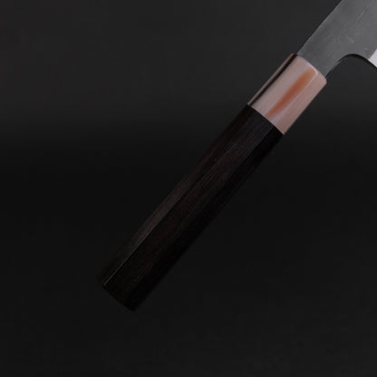 Hitohira Togashi Blue #2 Kurouchi Gyuto 240mm Ebony Handle