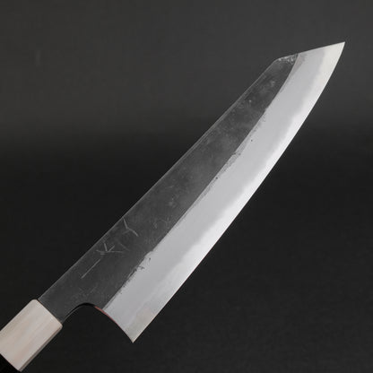 Hitohira Togashi Blue #2 Kurouchi Kiritsuke Gyuto 240mm Ebony Handle