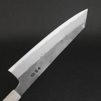 Hitohira Togashi Blue #2 Kurouchi Kiritsuke Gyuto 240mm Ebony Handle