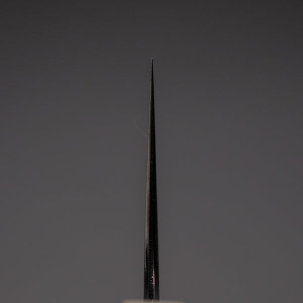 Hitohira Togashi White #1 Stainless Clad Kasumi Gyuto 240mm Ebony Handle