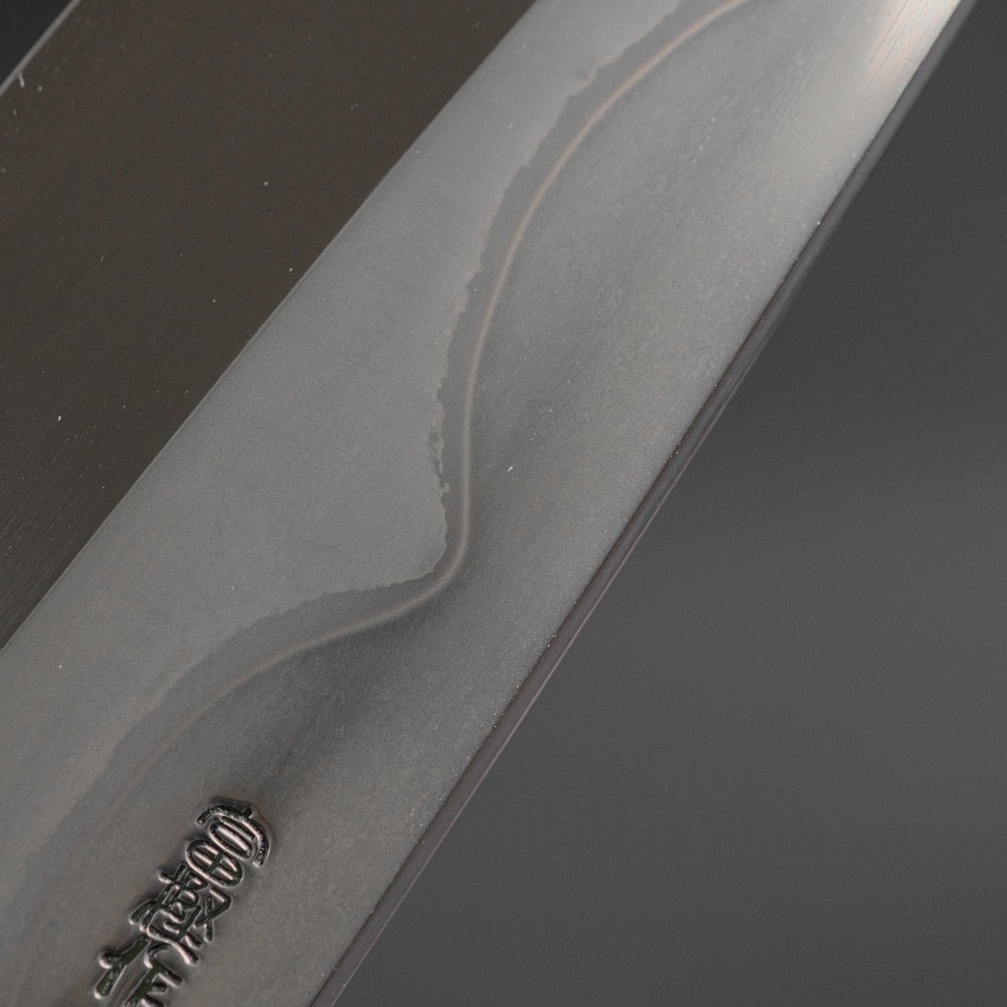 Hitohira Togashi White #1 Fuji Mizu Honyaki Santoku 180mm Ziricote Handle (#143/ Saya)