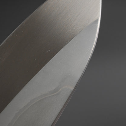 Hitohira Togashi White #1 Fuji Mizu Honyaki Santoku 180mm Ziricote Handle (#143/ Saya)