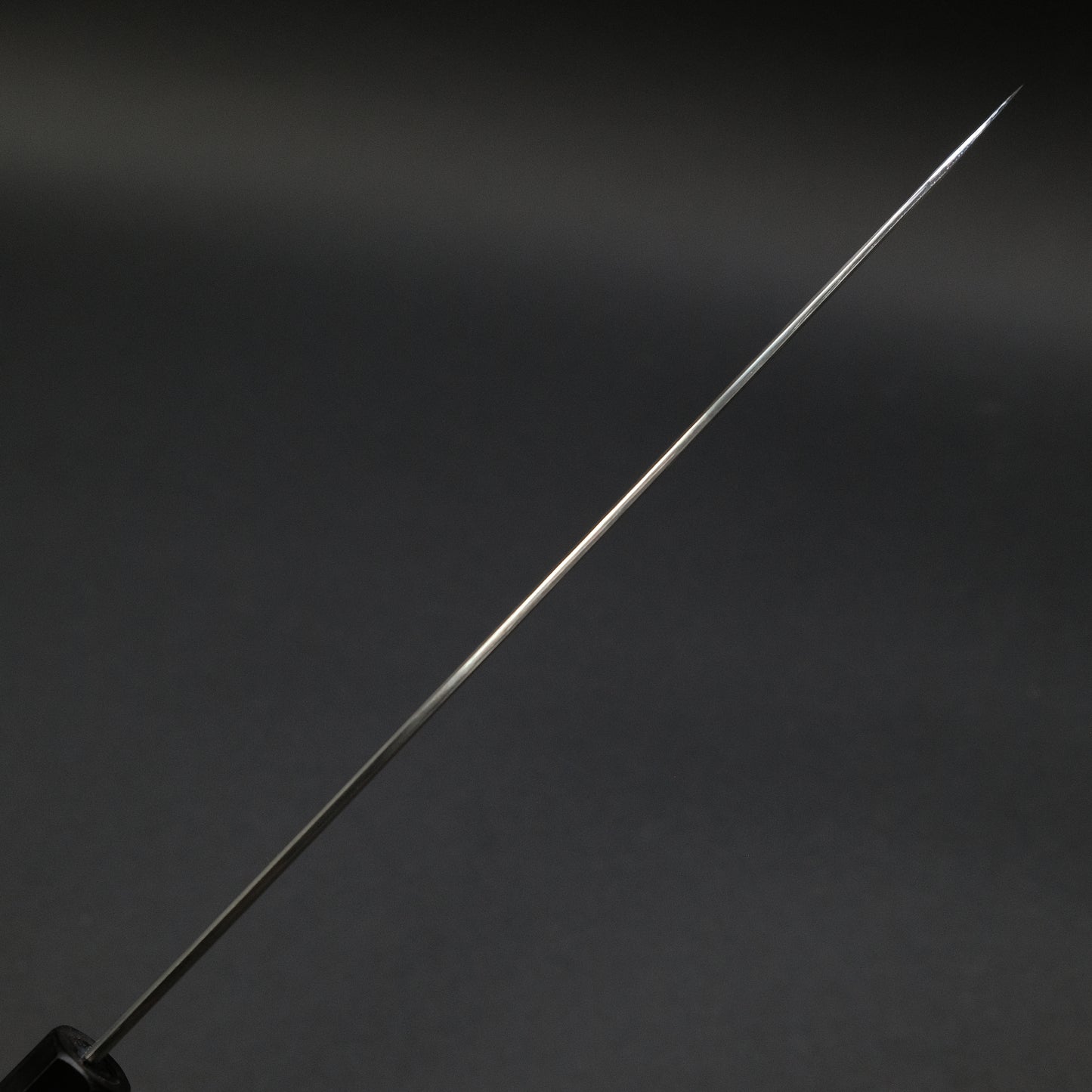 Hitohira Togashi White #1 Mizu Honyaki Gyuto 240mm Kurokaki Persimmon Handle (#086/ Saya)