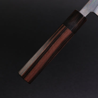 Hitohira Togashi White #1 Notaremon Mizu Honyaki Nakiri Taihei Makassar Ebony Handle (#106/ Saya)