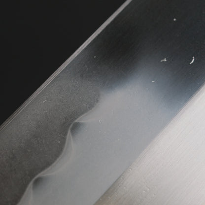 Hitohira Togashi White #1 Notaremon Mizu Honyaki Nakiri Taihei Makassar Ebony Handle (#106/ Saya)