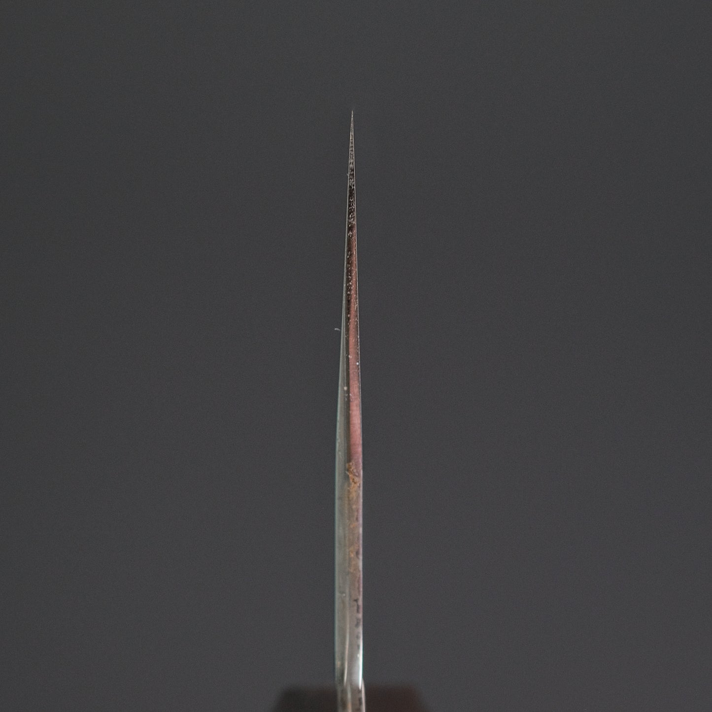 Hitohira Togashi White #1 Notaremon Mizu Honyaki Nakiri Taihei Makassar Ebony Handle (#106/ Saya)