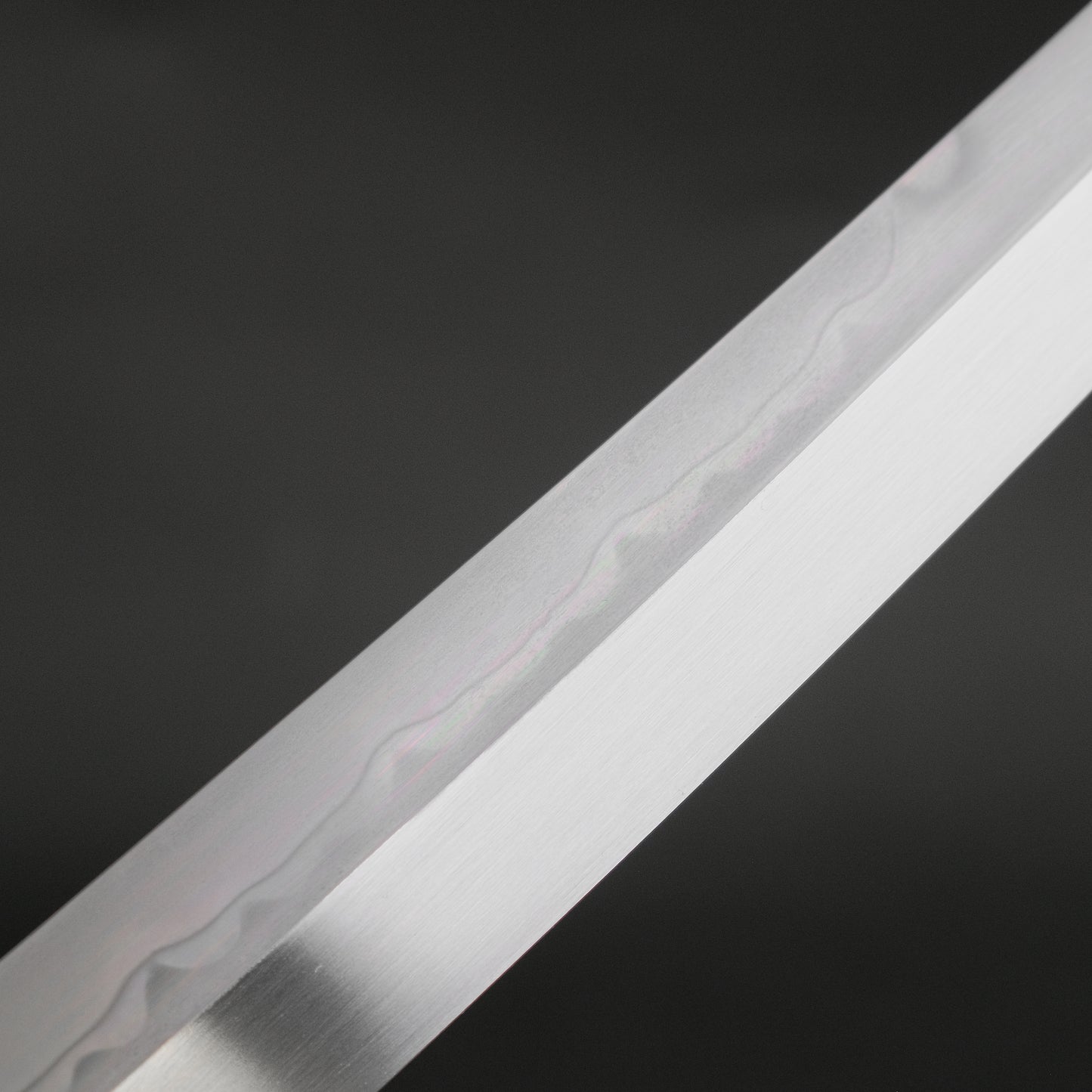 Hitohira Togashi White #1 Sanbonsugi Mizu Honyaki Yanagi Sakimaru 300mm Kurokaki Persimmon Handle (Saya)