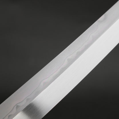 Hitohira Togashi White #1 Sanbonsugi Mizu Honyaki Yanagi Sakimaru 300mm Kurokaki Persimmon Handle (Saya)