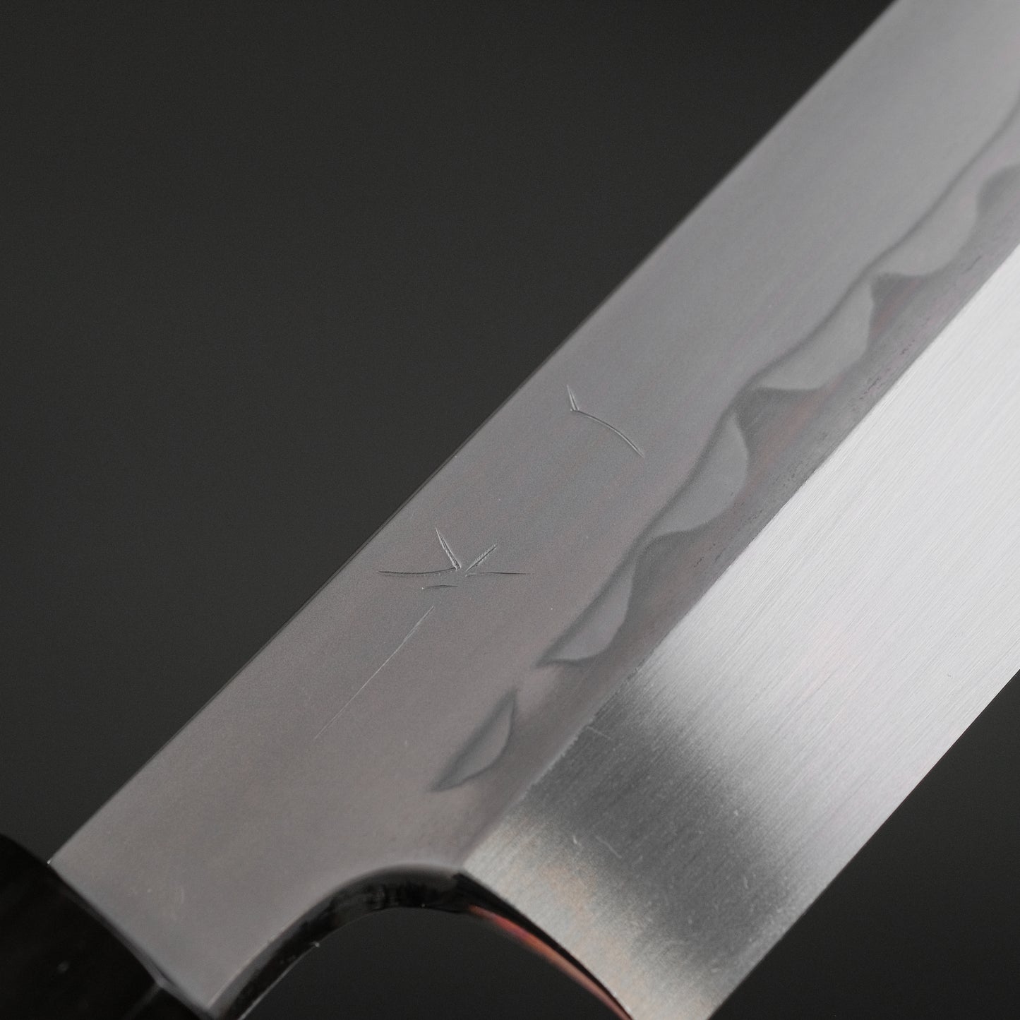 Hitohira Togashi White #1 Sanbonsugi Mizu Honyaki Yanagi Sakimaru 300mm Kurokaki Persimmon Handle (Saya)