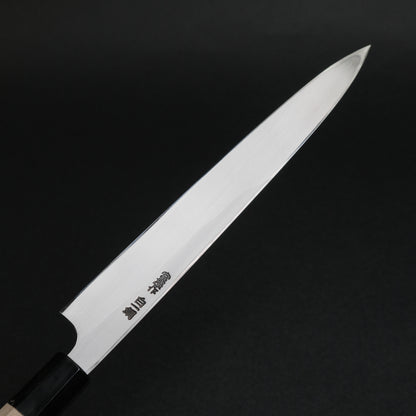 Hitohira Togashi White #1 Tachi Yanagiba 240mm Ho Wood Handle (Saya)