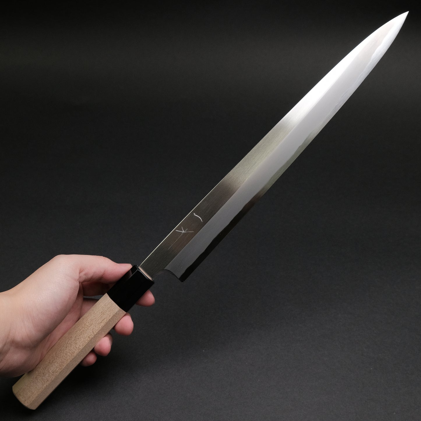 Hitohira Togashi White #1 Tachi Yanagiba 300mm Ho Wood Handle (Saya)