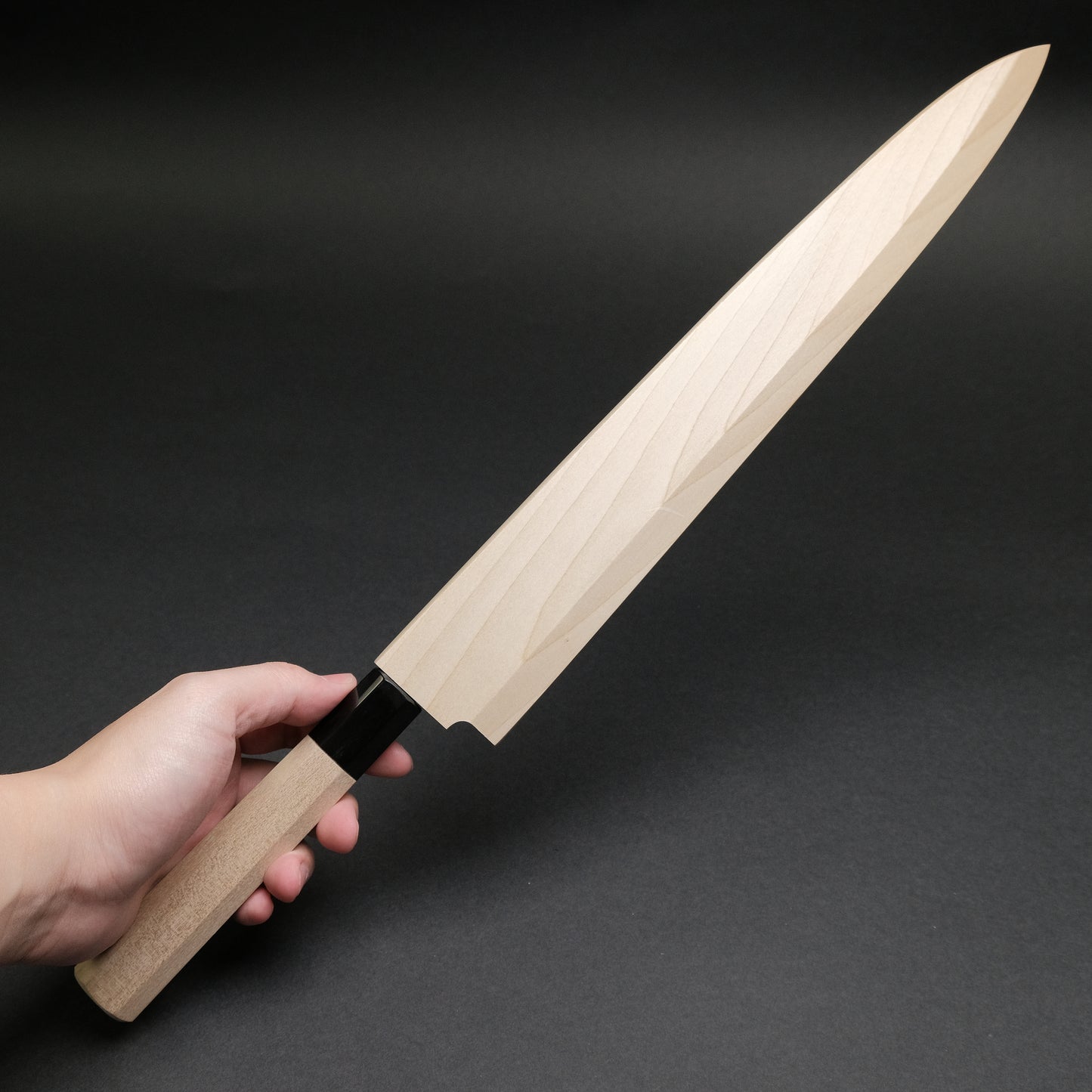 Hitohira Togashi White #1 Tachi Yanagiba 300mm Ho Wood Handle (Saya)