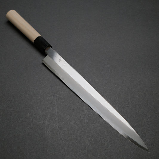 Hitohira Togashi White #2 Yanagiba 270mm Ho Wood Handle (D-Shape/ Saya)
