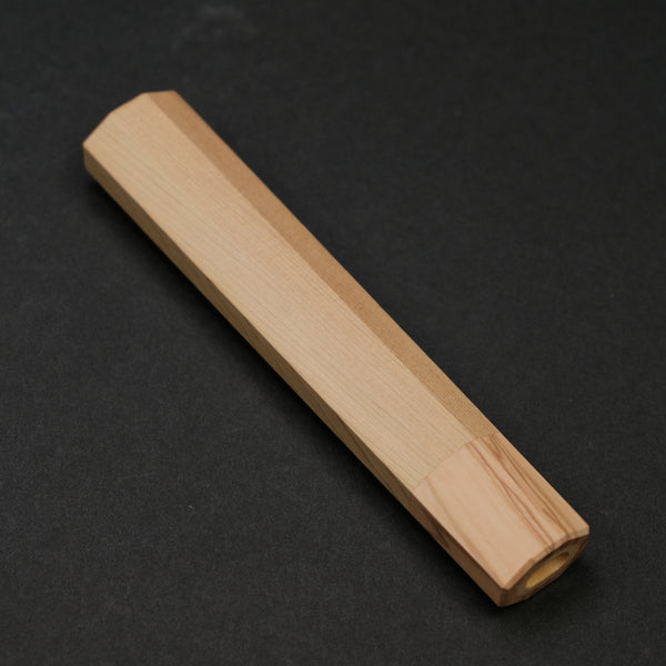 Hitohira WB Two-Tone Handle Aomori Hiba x Olive 140mm (Thin)