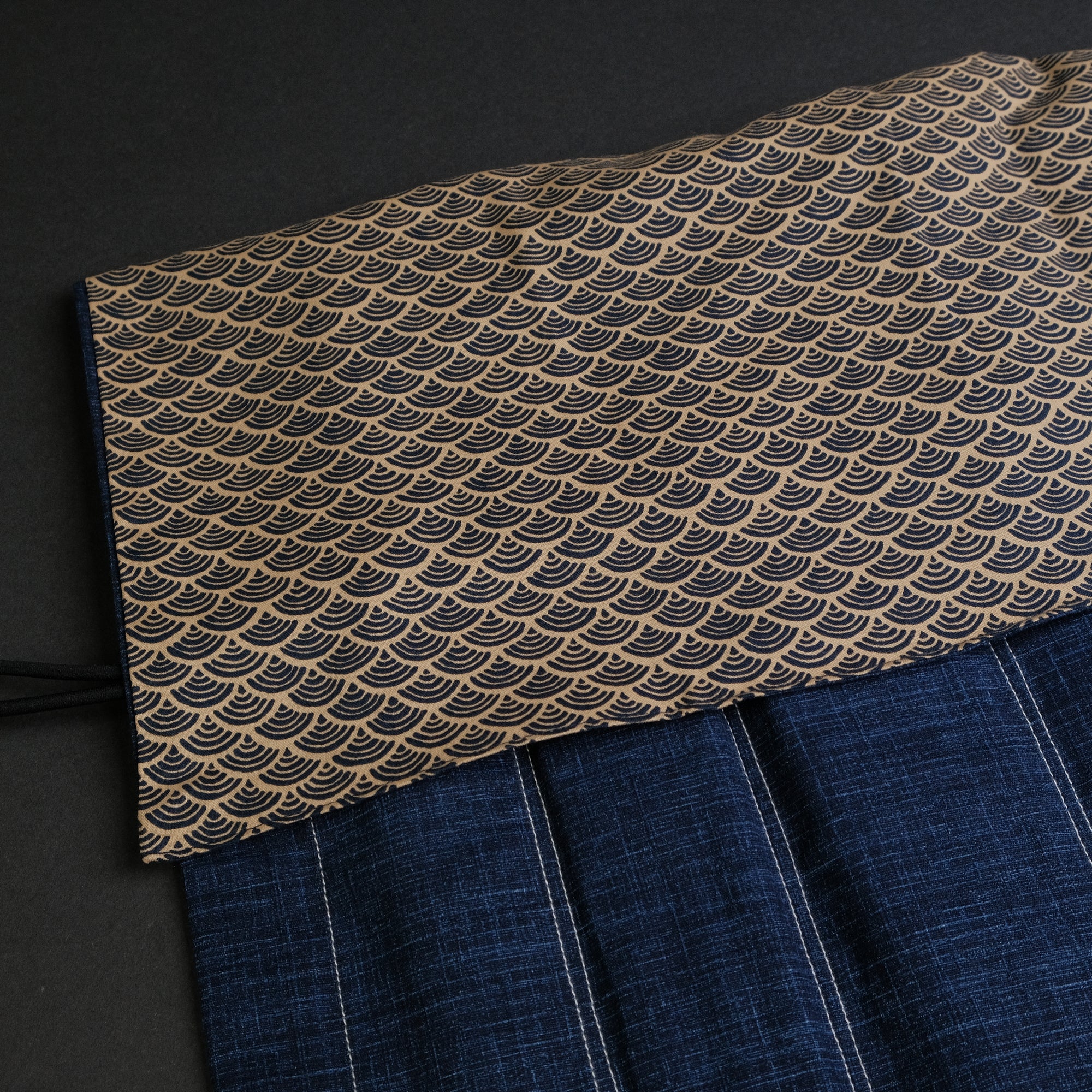Hitohira Wagara Knife Roll Medium (6 Pocket)