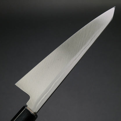 Hitohira White #2 Damascus Single-Bevel Honesuki Kaku 150mm Ho Wood Handle