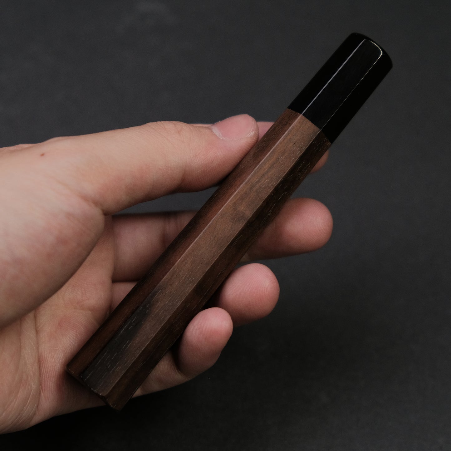 Ikeda Octagonal Ebony Handle Petty