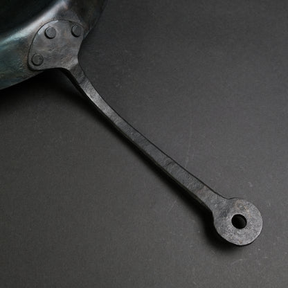 Kanatoko Hand Forged Iron Frying Pan 235mm Bottom Size (2.3mm/ Custom Ordered)