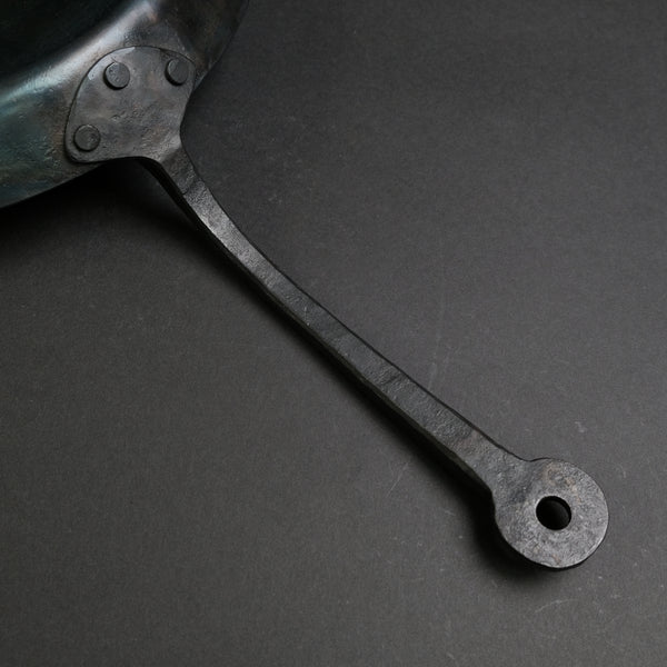 Kanatoko Hand Forged Iron Frying Pan 235mm Bottom Size (2.3mm/ Custom Ordered)