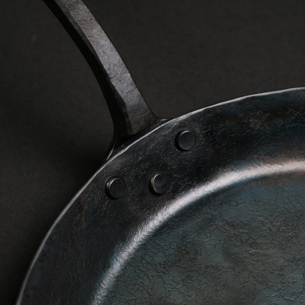 Kanatoko Hand Forged Iron Frying Pan 235mm Bottom Size (2.3mm/ Custom Ordered)