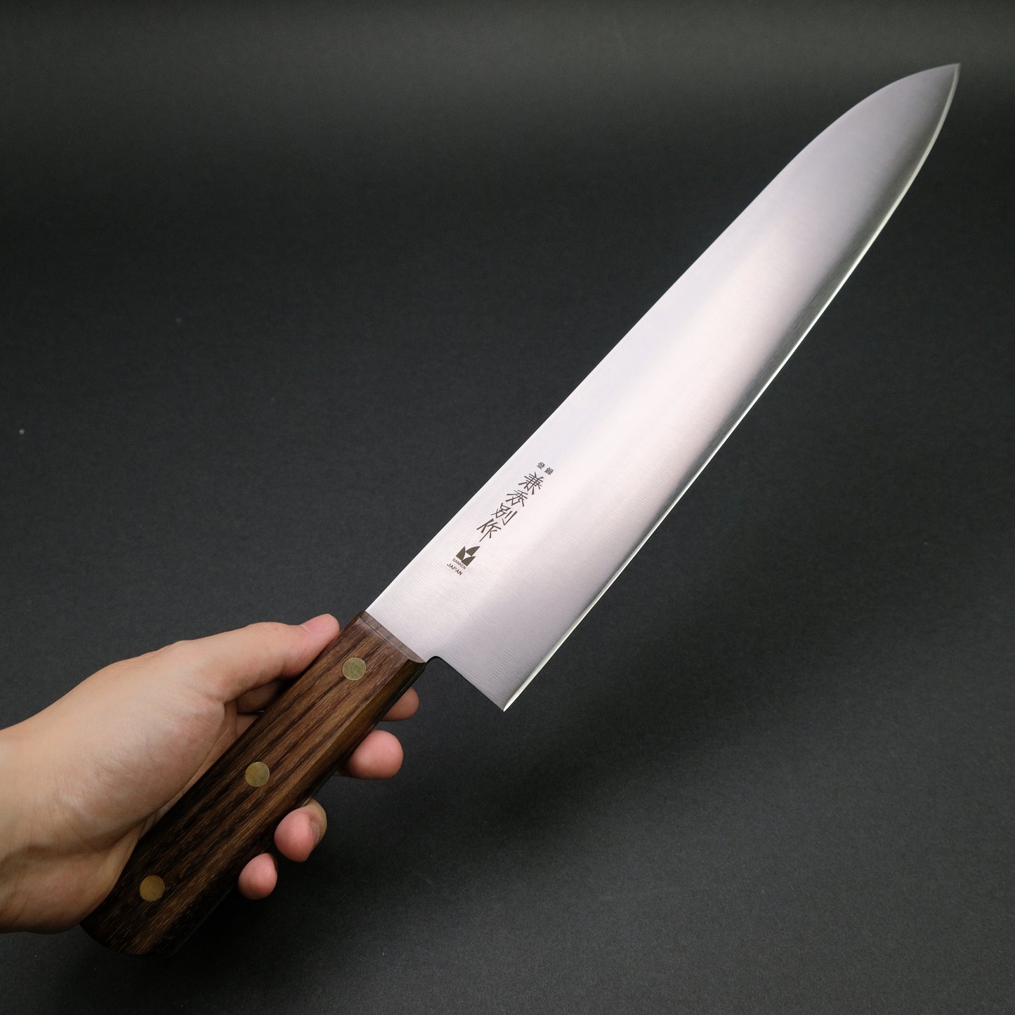 Kanehide Bessaku Hirakiri Gyuto 330mm Rosewood Handle