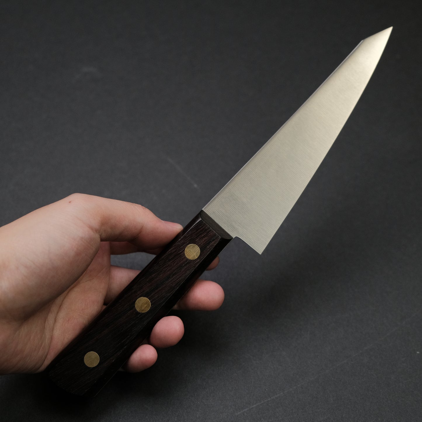 Kanehide Bessaku Left-Handed Honesuki Kaku 150mm Rosewood Handle