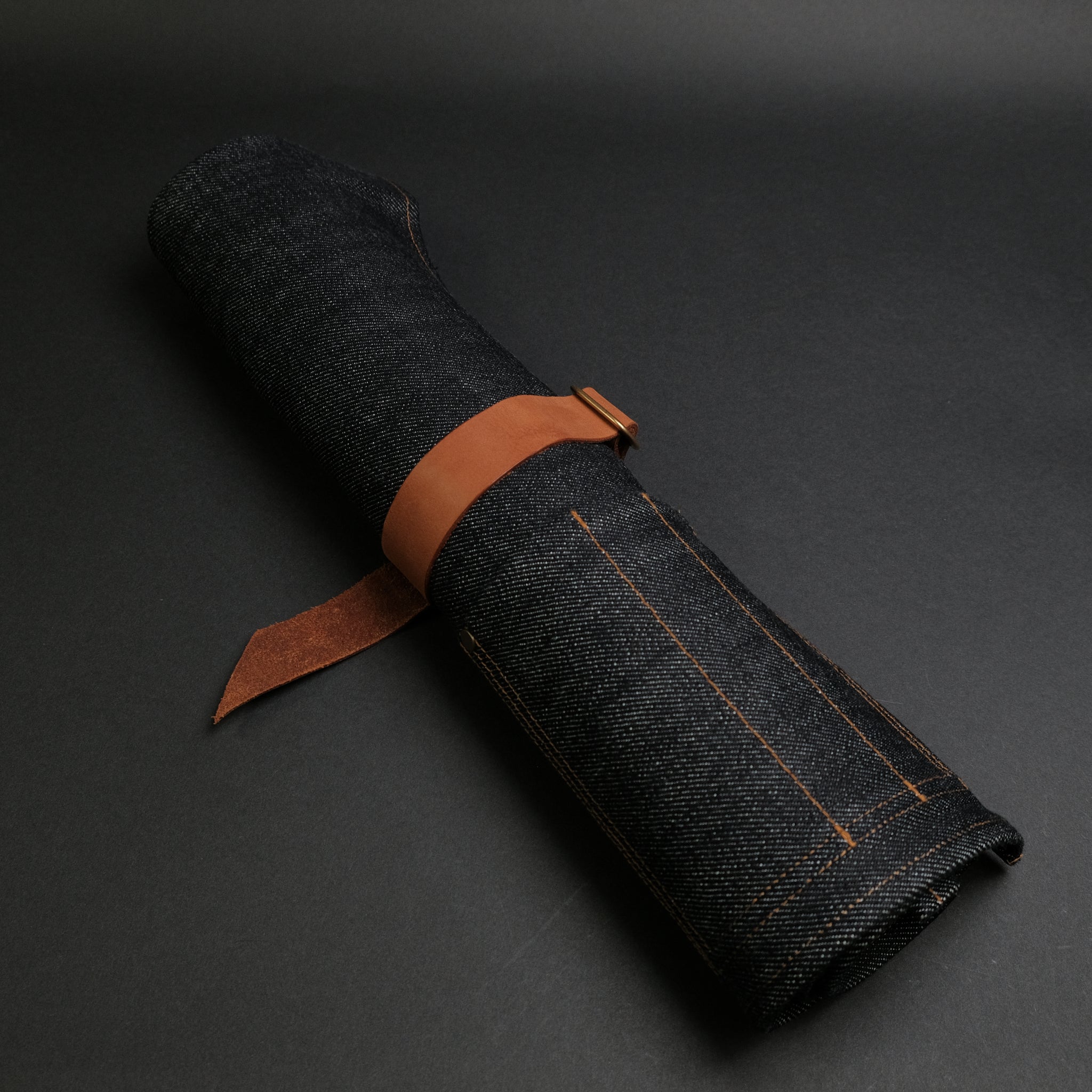 Kaneshige Denim Knife Roll