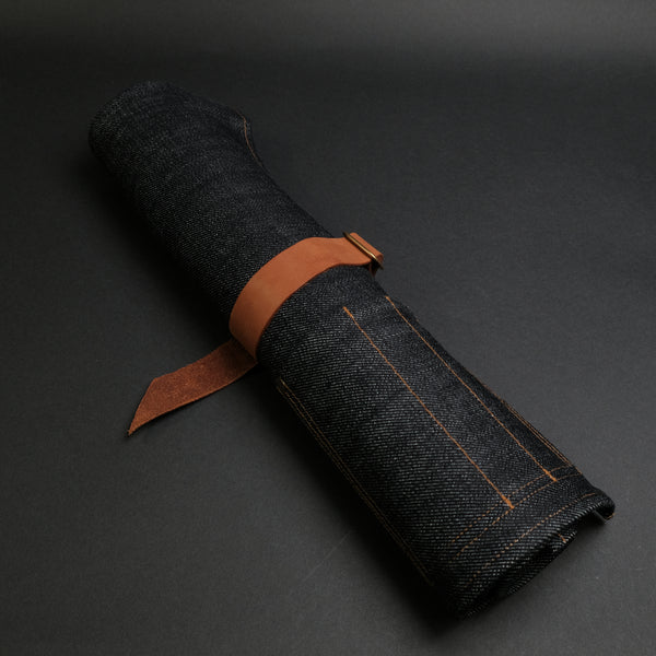 Kaneshige Denim Knife Roll