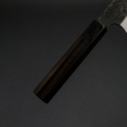 Kitaoka Blue #2 Kurouchi Funayuki 165mm Ebony Handle