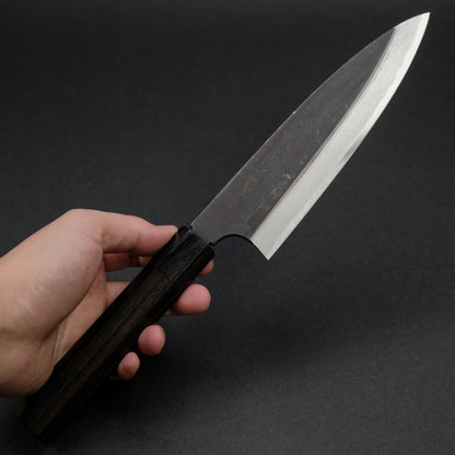 Kitaoka Blue #2 Kurouchi Funayuki 180mm Ebony Handle
